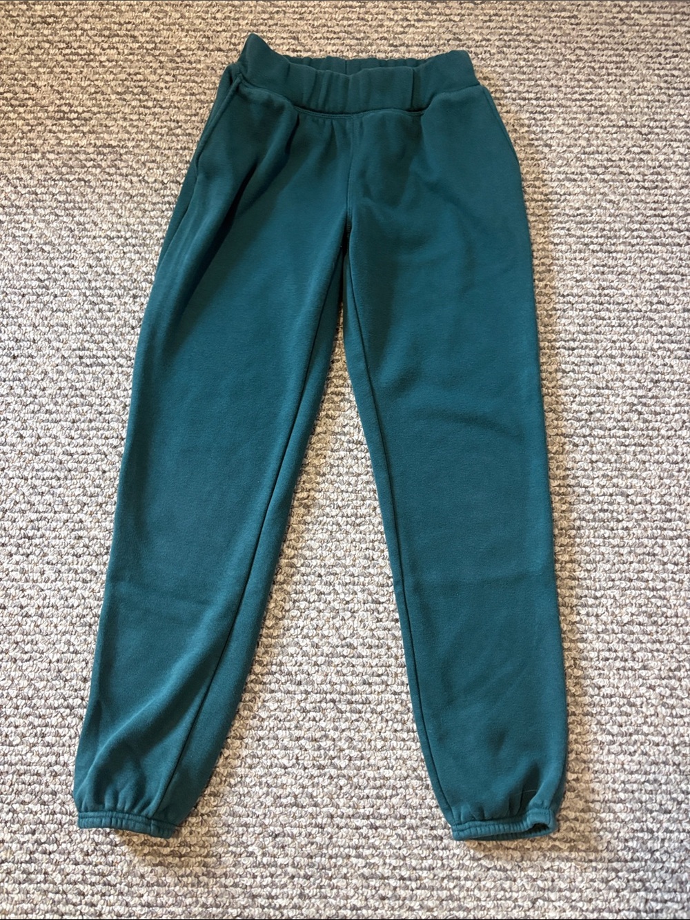 Joe Fresh Dark Teal Fleece Jogger Pants for Kids